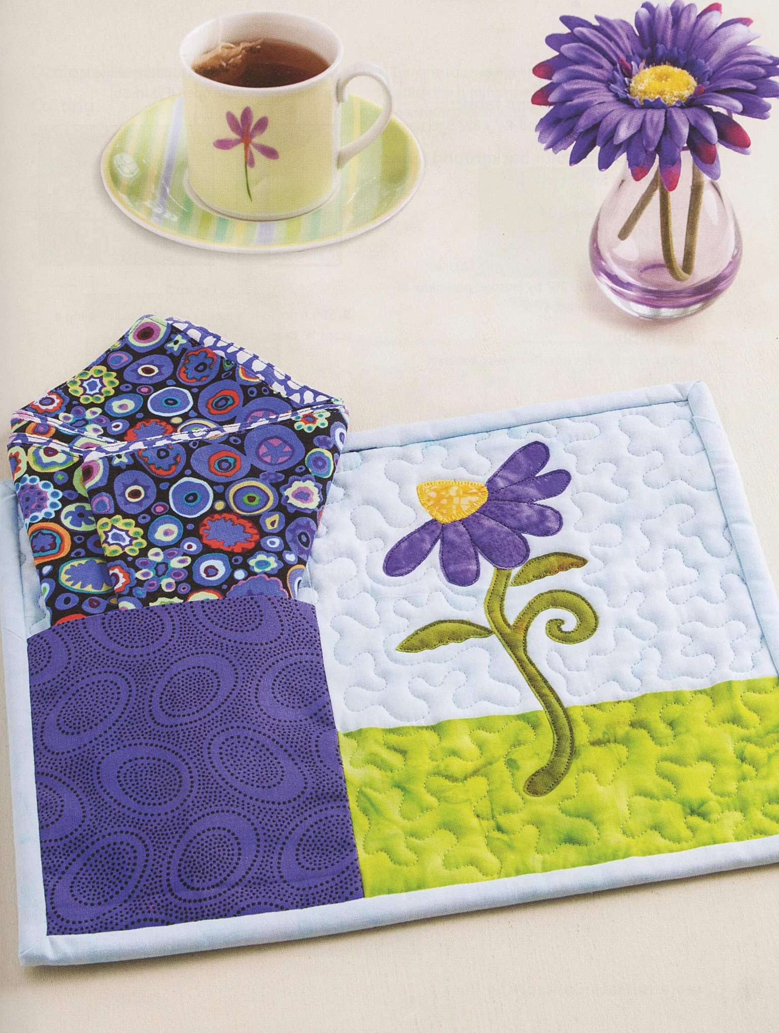 Learn to Make Quilted Mug Rugs - Image 3