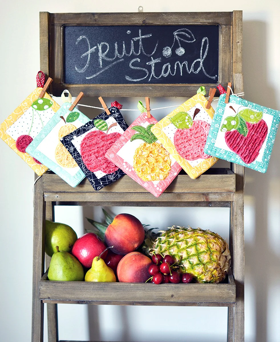 That's Sew Chenille: Fruit Stand Hot Pads - Image 3